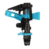 Plastic Sprinkler Head Rotation Watering Head for Garden Yard Lawn Irrigation G1/2 Male Thread