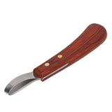 Hoof Trimmer Shears Stainless Steel Blade Rubber Wood Handle Multipurpose Cattle Horse Hoof Cutter