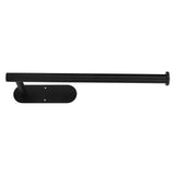 Roll Paper Towel Holders Stainless Steel Under Cabinet Paper Towel Hanging Rack Balck Paper Holder for Bathroom Kitchen