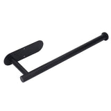 Roll Paper Towel Holders Stainless Steel Under Cabinet Paper Towel Hanging Rack Balck Paper Holder for Bathroom Kitchen
