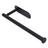 Roll Paper Towel Holders Stainless Steel Under Cabinet Paper Towel Hanging Rack Balck Paper Holder for Bathroom Kitchen
