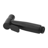 Black 304 Stainless Steel Handheld Pressurized Sprayer with 1.2m Hose and Wall Hook for Toilet Bidet G1/2 Male and Female Thread