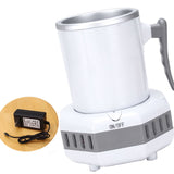 Quick Cooling Cup Easy Operation Portable Great Performance Cup Cooler for Office Dormitory AC 220V CN Plug White