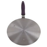 Induction Adapter Plate Stainless Steel Heat Diffuser with Purple Handle Kitchen Accessories for Iron Pot Ceramic Pot 19.5cm/7.68in