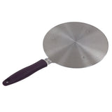 Induction Adapter Plate Stainless Steel Heat Diffuser with Purple Handle Kitchen Accessories for Iron Pot Ceramic Pot 19.5cm/7.68in