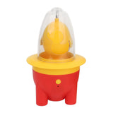 Egg Scrambler Shaker Lovely Electric Mini Portable USB Charging Golden Egg Maker for Kitchen Red