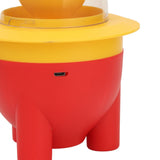 Egg Scrambler Shaker Lovely Electric Mini Portable USB Charging Golden Egg Maker for Kitchen Red