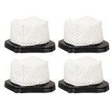 4pcs Handheld Vacuum Cleaner Filter High Strength Efficient Dust Cup Filter for XSB726N SV75 SV70 SV726