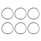 6pcs Vacuum Cleaner Belt Rubber High Strength Vacuum Belt Replacement for Bissell 7 9 10 12 14