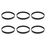 6pcs Vacuum Cleaner Belt Rubber High Strength Vacuum Belt Replacement for Bissell 7 9 10 12 14