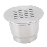 Refillable Coffee Pod Reusable Cafe Capsule Filter Stainless Steel for Maker Machine
