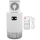 2 in 1 Fan Humidifier 1000ml Water Tank USB Charging 3 Speed Lifting Fan Dual Spray Humidifier with Remote Control