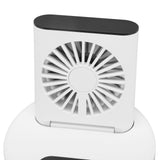 2 in 1 Fan Humidifier 1000ml Water Tank USB Charging 3 Speed Lifting Fan Dual Spray Humidifier with Remote Control