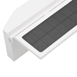 Solar Powered Car Cooler Large Wide Angle 3 Fans Deodorant Energy Saving Car Exhaust Ventilation Fan White