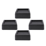 4Pcs Furniture Risers Plastic 2inch Chair Table Leg Protector Home Accessories for Bed Couch Sofa