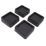 4Pcs Furniture Risers Plastic 2inch Chair Table Leg Protector Home Accessories for Bed Couch Sofa