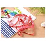 Soft Tape Measure Long Accurate Brilliant Color Cloth Tape Measure for Sewing Tailoring With Iron Head
