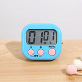 Digital Clock Timer Classroom Kitchen Magnetic Stopwatch for Kids Cooking Baking Boiling Egg Sports Blue