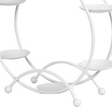 Ferris Wheel Display Rack Decorative Safe Rounded Edge Toys Storage Display Bracket Holder for Home White
