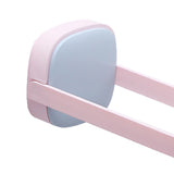 U Shape Hanger Holder Rack Rounded Corner Foldable Wall Mounted Hanger Rack For Bathroom Balcony Blue Pink