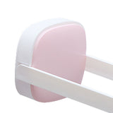 U Shape Hanger Holder Rack Rounded Corner Foldable Wall Mounted Hanger Rack For Bathroom Balcony Pink White