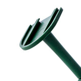 Kitchen Wall Mounted Hook Traceless 360 Degree Punch Free with 6 Hook Kitchen Utensil Hanger for Storage Green