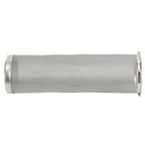 Cold Brew Coffee Filter Stainless Steel Reusable Wide Mouth Mesh Cylindrical Filter with White Gasket for Tea 8x21cm/3.15x8.27in