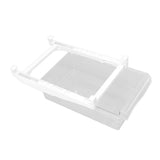 Refrigerator Organizer Bins Extended Handle Spring Lever BPA Free 1 Grid Hanging Fridge Drawer Organizer for Food Fruit Vegetable Box
