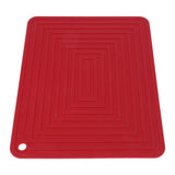 Dish Drying Pad Prevent Slip Flexible Insulated Placemat Silicone Drain Mat for Kitchen B