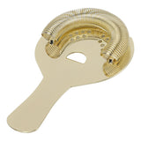 Cocktail Strainer Fine Filter Rust Proof Stainless Steel Portable Professional Bar Strainer for Home Party Bars Gold