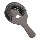 Cocktail Strainer Fine Filter Rust Proof Stainless Steel Portable Professional Bar Strainer for Home Party Bars Black