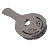 Cocktail Strainer Fine Filter Rust Proof Stainless Steel Portable Professional Bar Strainer for Home Party Bars Black