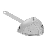 Triangular Cocktail Strainer No Breakage Anti Rust Fine Filtration Decorative Professional Ice Strainer for Bar Home Mirror Finish