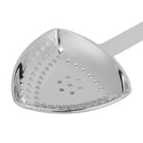 Triangular Cocktail Strainer No Breakage Anti Rust Fine Filtration Decorative Professional Ice Strainer for Bar Home Mirror Finish