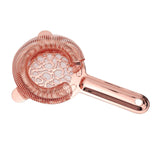 Cocktail Strainer Stainless Steel Gorgeous Glossy Bartending Ice Strainer for Bar Bartender Rose Gold