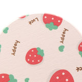 Diatomite Cup Pad 10x10cm Tea Cup Coasters Water Absorbent Pad Diatom Earth Mat for Dining Table Soap Strawberry