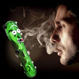 Cucumber Shape Design Glasses Pipe Party Funny Smoking Filter Tool