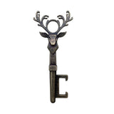 Deer Head Bottle Opener Portable Deer Bottle Opener Retro Key Pendant