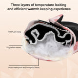 Ski Gloves Autumn and Winter Warm Cycling Gloves Girls Outdoor Windproof Waterproof Touch Screen Gloves