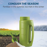 Hand Held Adjustable Watering Jug Fertilizer Bottle Fertilizer Salt Spreader With Shovel