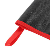 BBQ Gloves High Temperature Resistance 500℃ Waterproof Acid and Alkali Resistant Garden GlovesBlack 14in