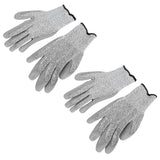2pairs Waterproof Gardening Gloves Cut Resistant Reusable Working Protective Gloves