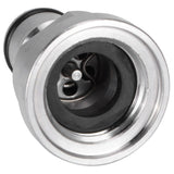 1/2in Liquid Ball Lock Stainless Steel Keg Coupler Adapter Beer Barrel Brewing Accessory