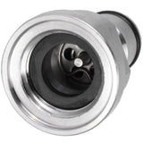 1/2in Liquid Ball Lock Stainless Steel Keg Coupler Adapter Beer Barrel Brewing Accessory