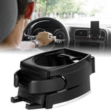 Air Vent Cup Holder Organizer Universal Drink Bottle Rack Stand Car Vehicle AccessoryBlack