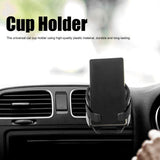 Air Vent Cup Holder Organizer Universal Drink Bottle Rack Stand Car Vehicle AccessoryBlack
