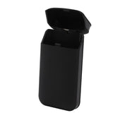 Cigarette Case Height Adjustable Thick Thin Cigarettes Dual Use Lighter Split Cigarette Case Holder Black
