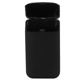 Cigarette Case Height Adjustable Thick Thin Cigarettes Dual Use Lighter Split Cigarette Case Holder Black