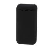 Cigarette Case Height Adjustable Thick Thin Cigarettes Dual Use Lighter Split Cigarette Case Holder Black