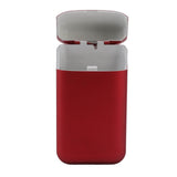 Cigarette Case Height Adjustable Thick Thin Cigarettes Dual Use Lighter Split Cigarette Case Holder Red
